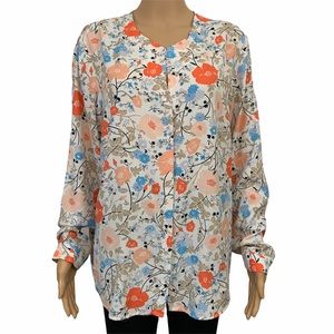 jones new york Collection Blouse Long Sleeve